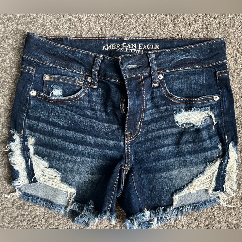 American eagle jean shorts